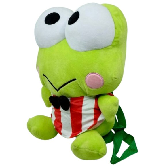 SANRIO~Keroppi Plush Mini Backpack~NEW WITH TAG - Picture 2 of 5